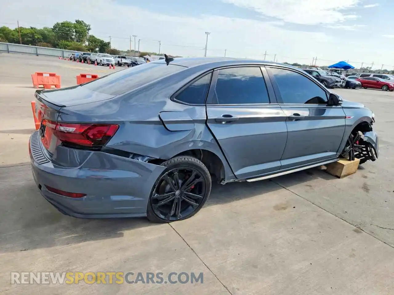 3 Photograph of a damaged car 3VW6T7BU9MM100902 VOLKSWAGEN JETTA 2021