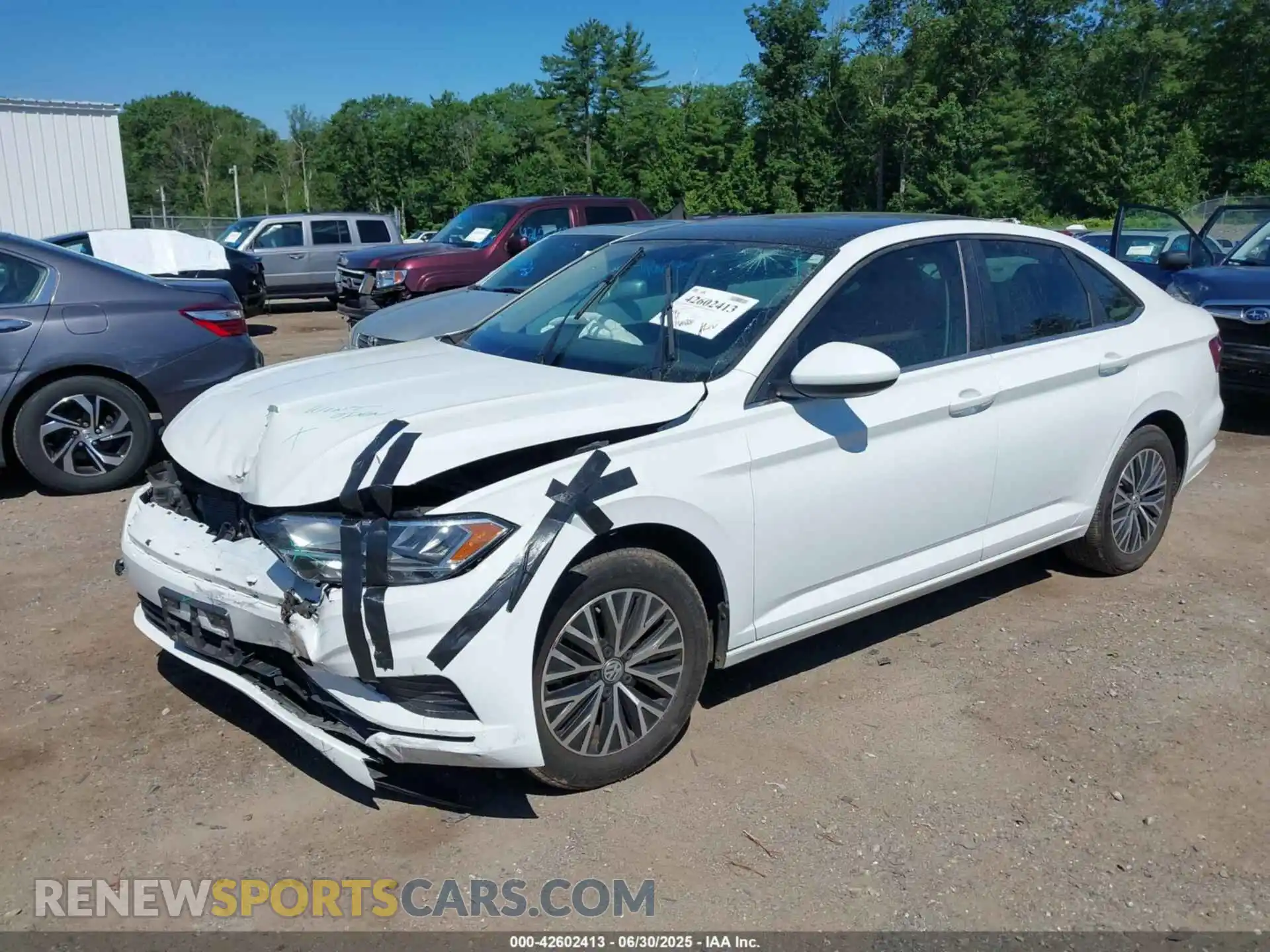 2 Photograph of a damaged car 3VWC57BU0MM003617 VOLKSWAGEN JETTA 2021