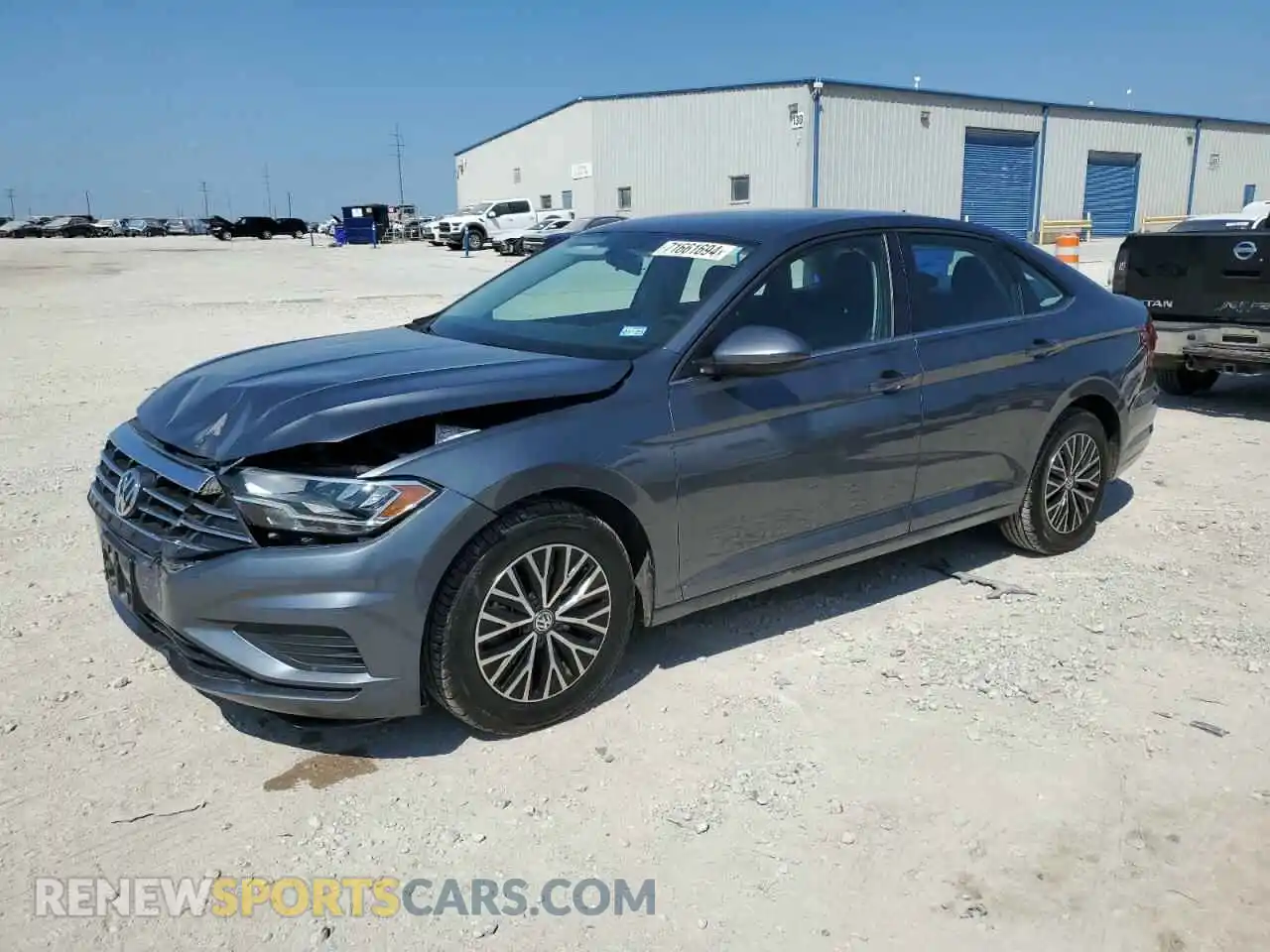1 Photograph of a damaged car 3VWC57BU0MM004413 VOLKSWAGEN JETTA 2021