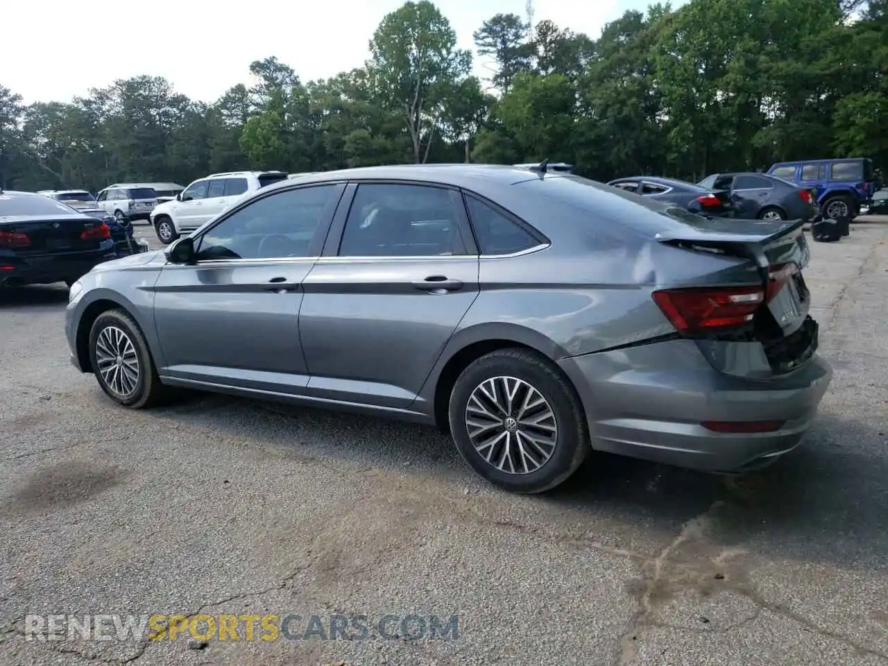 2 Photograph of a damaged car 3VWC57BU0MM004928 VOLKSWAGEN JETTA 2021