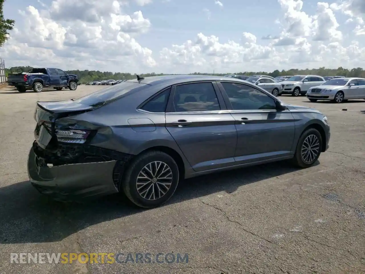 3 Photograph of a damaged car 3VWC57BU0MM004928 VOLKSWAGEN JETTA 2021