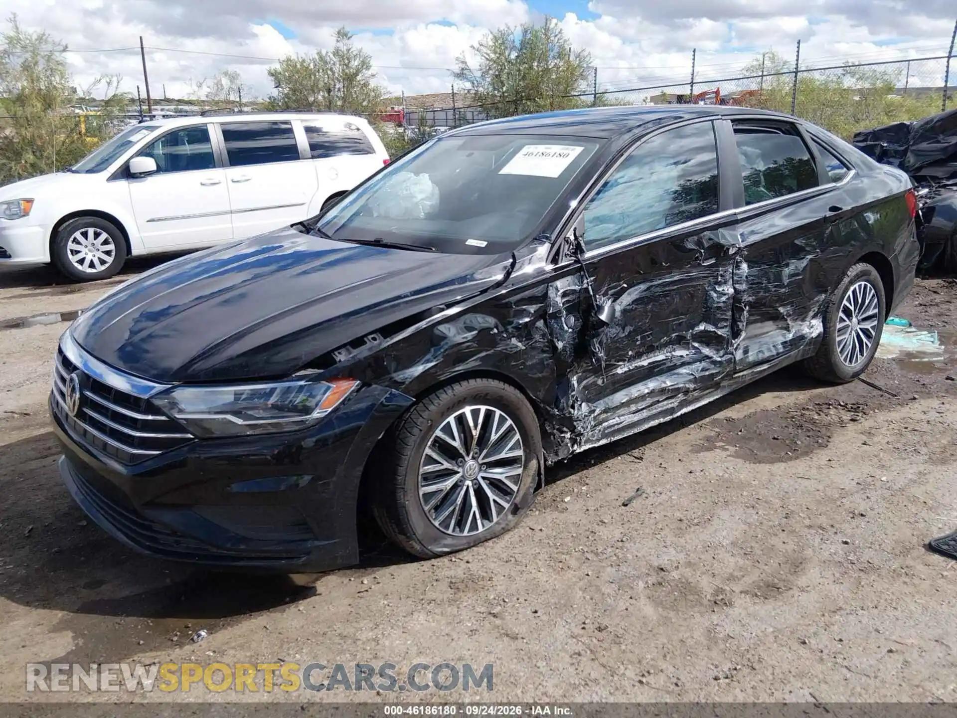 2 Photograph of a damaged car 3VWC57BU0MM005917 VOLKSWAGEN JETTA 2021