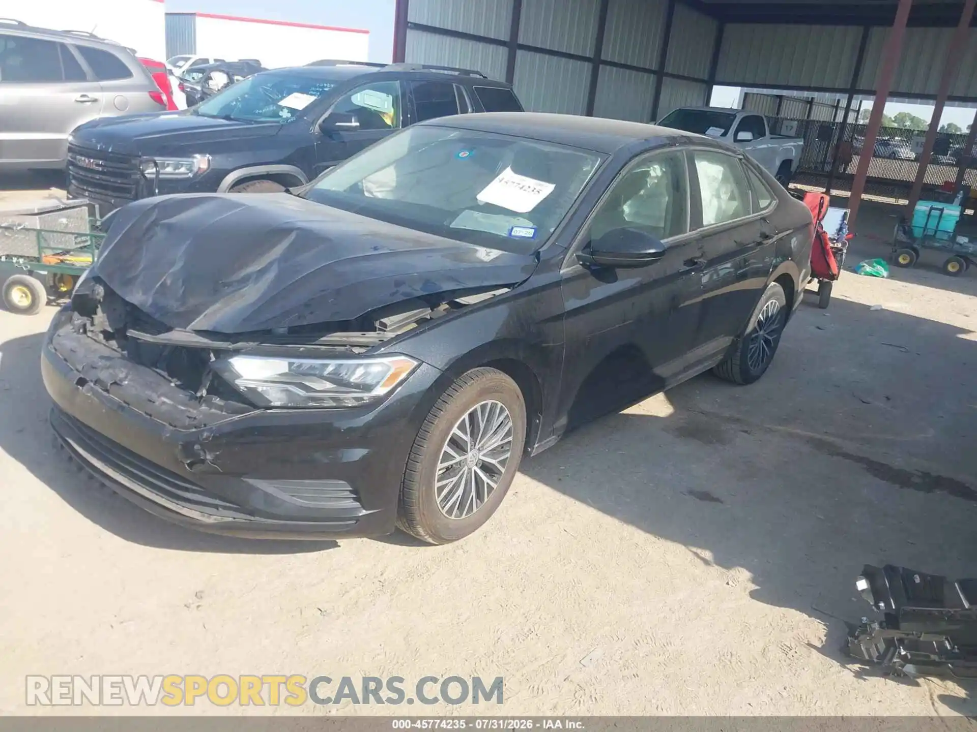 2 Photograph of a damaged car 3VWC57BU0MM016870 VOLKSWAGEN JETTA 2021
