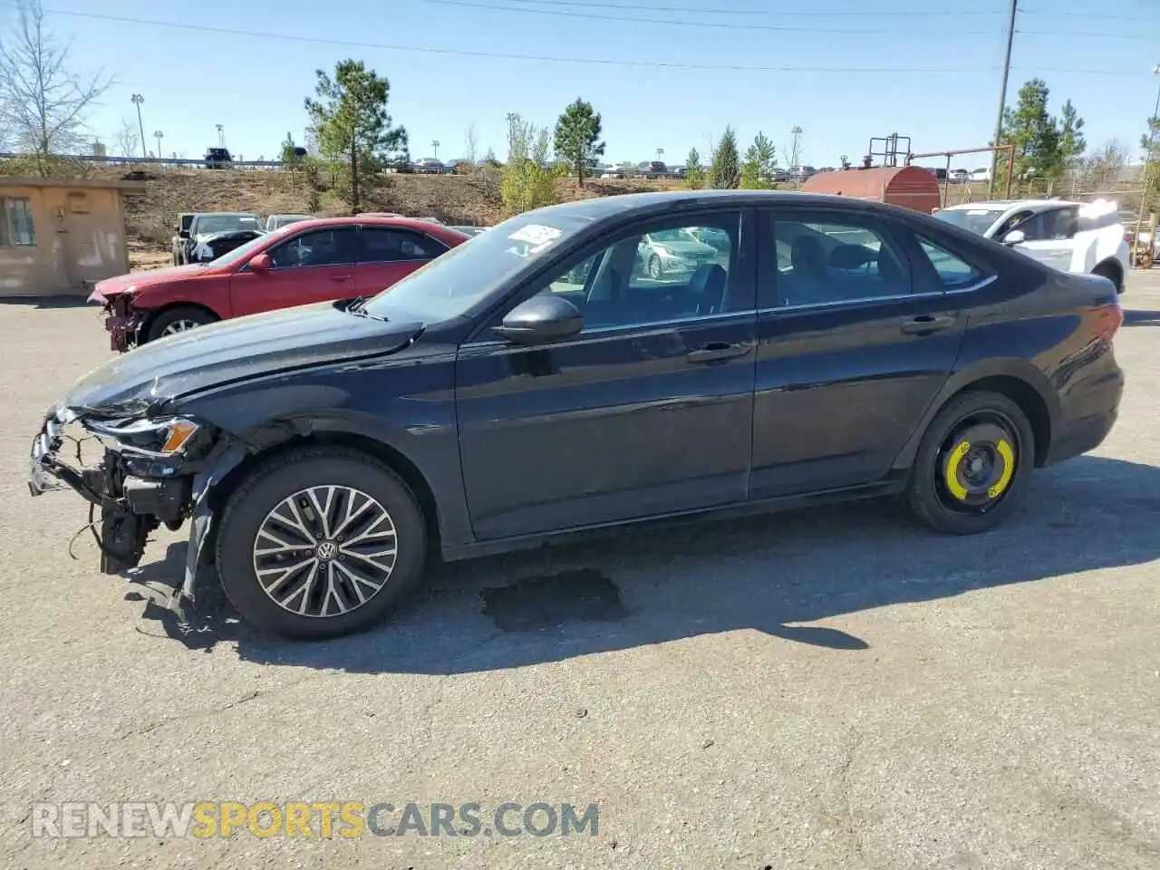 1 Photograph of a damaged car 3VWC57BU0MM028372 VOLKSWAGEN JETTA 2021