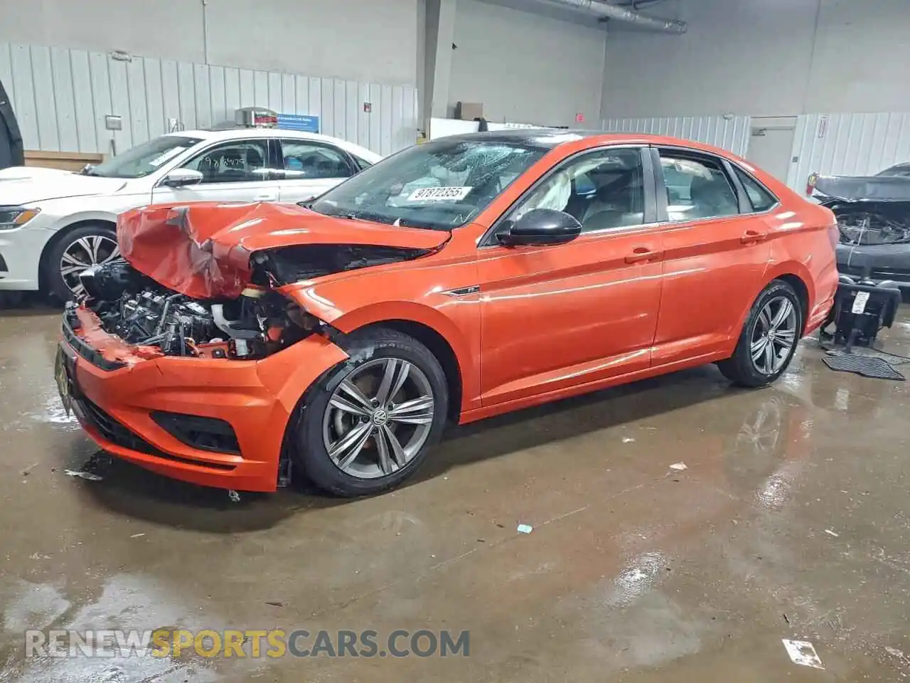 1 Фотография поврежденного автомобиля 3VWC57BU0MM032115 VOLKSWAGEN JETTA 2021