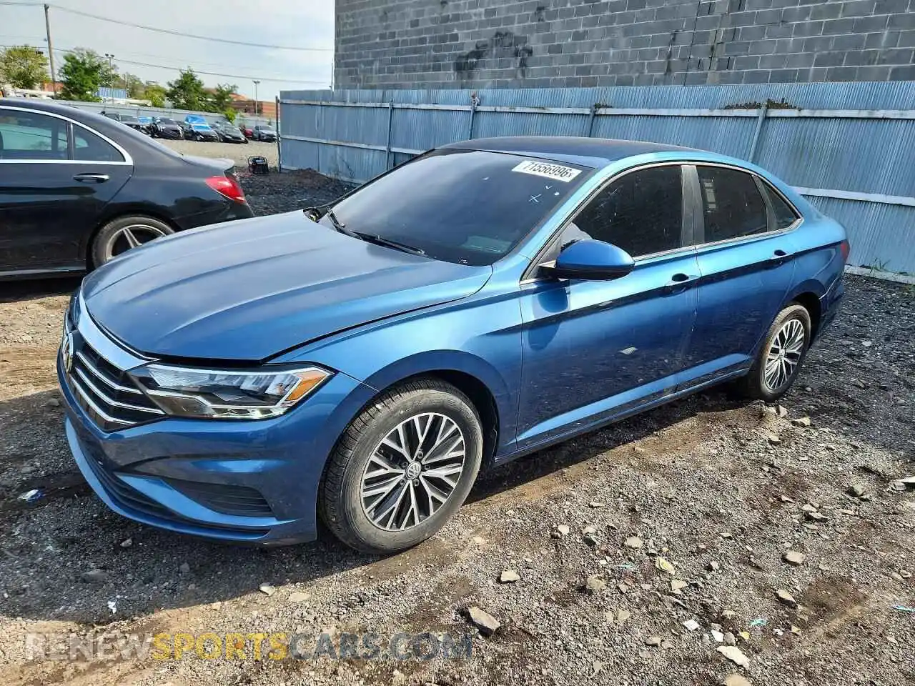 1 Фотография поврежденного автомобиля 3VWC57BU0MM034883 VOLKSWAGEN JETTA 2021