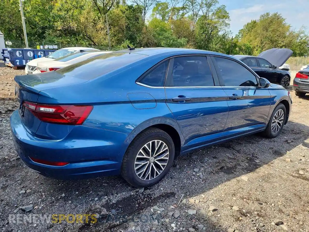 3 Фотография поврежденного автомобиля 3VWC57BU0MM034883 VOLKSWAGEN JETTA 2021