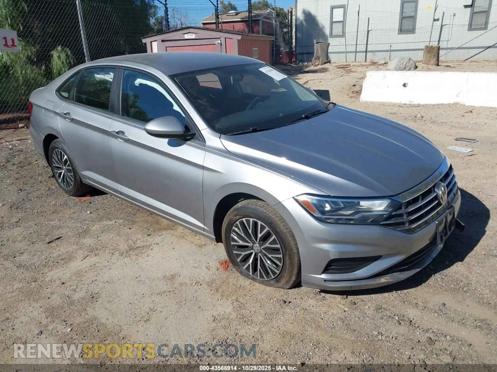 1 Photograph of a damaged car 3VWC57BU0MM035032 VOLKSWAGEN JETTA 2021