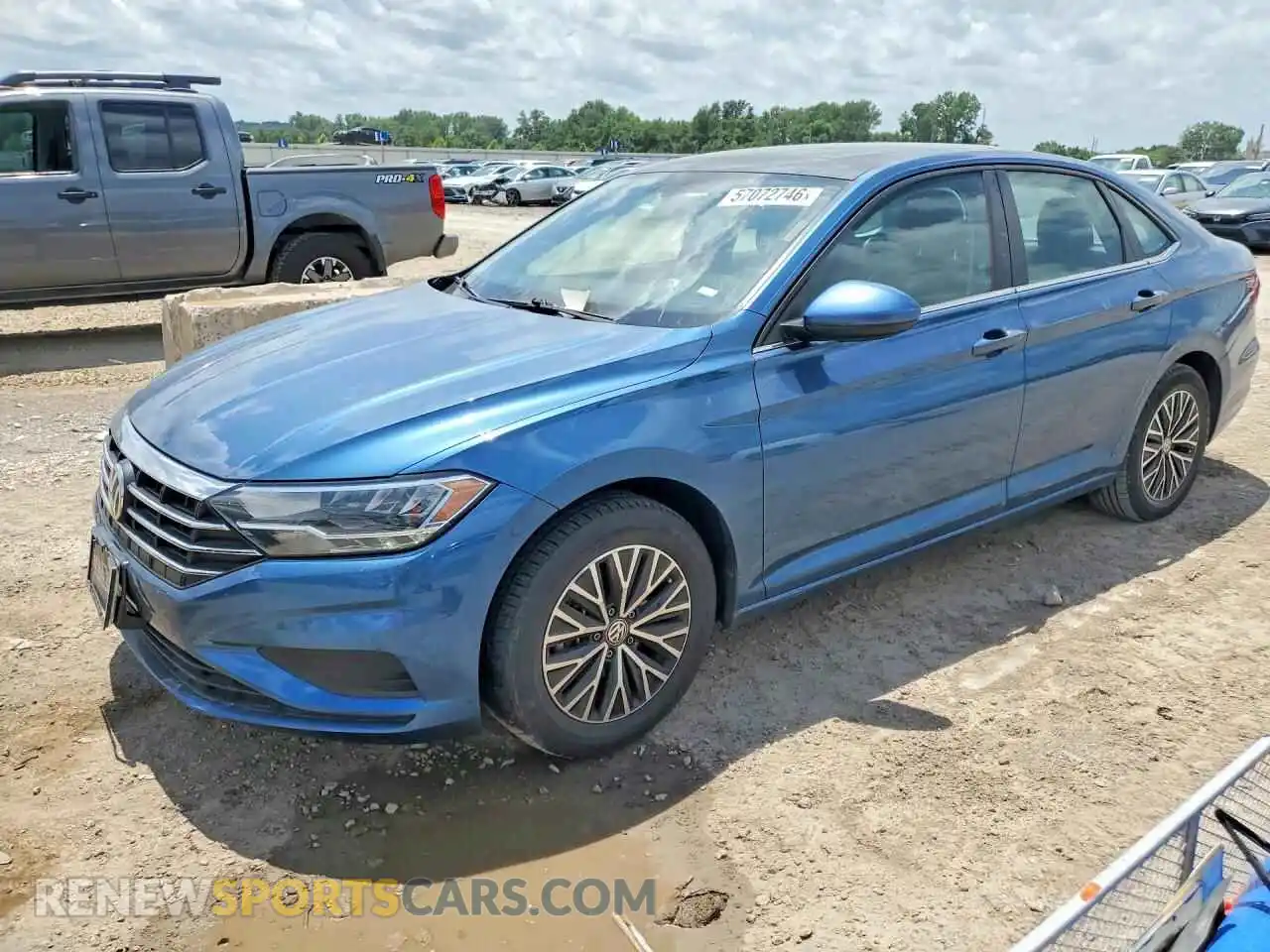 1 Фотография поврежденного автомобиля 3VWC57BU0MM036102 VOLKSWAGEN JETTA 2021