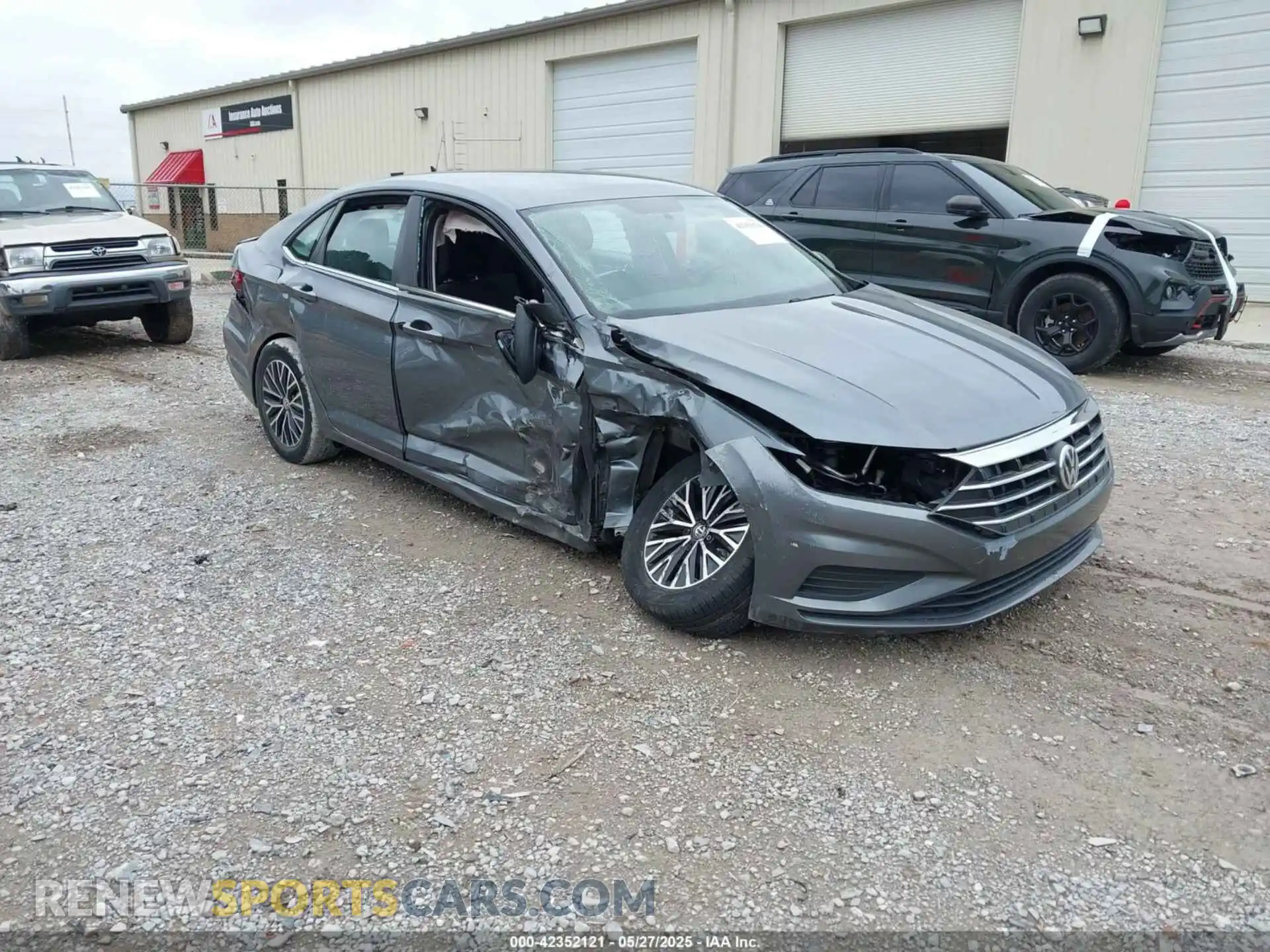 1 Фотография поврежденного автомобиля 3VWC57BU0MM039209 VOLKSWAGEN JETTA 2021