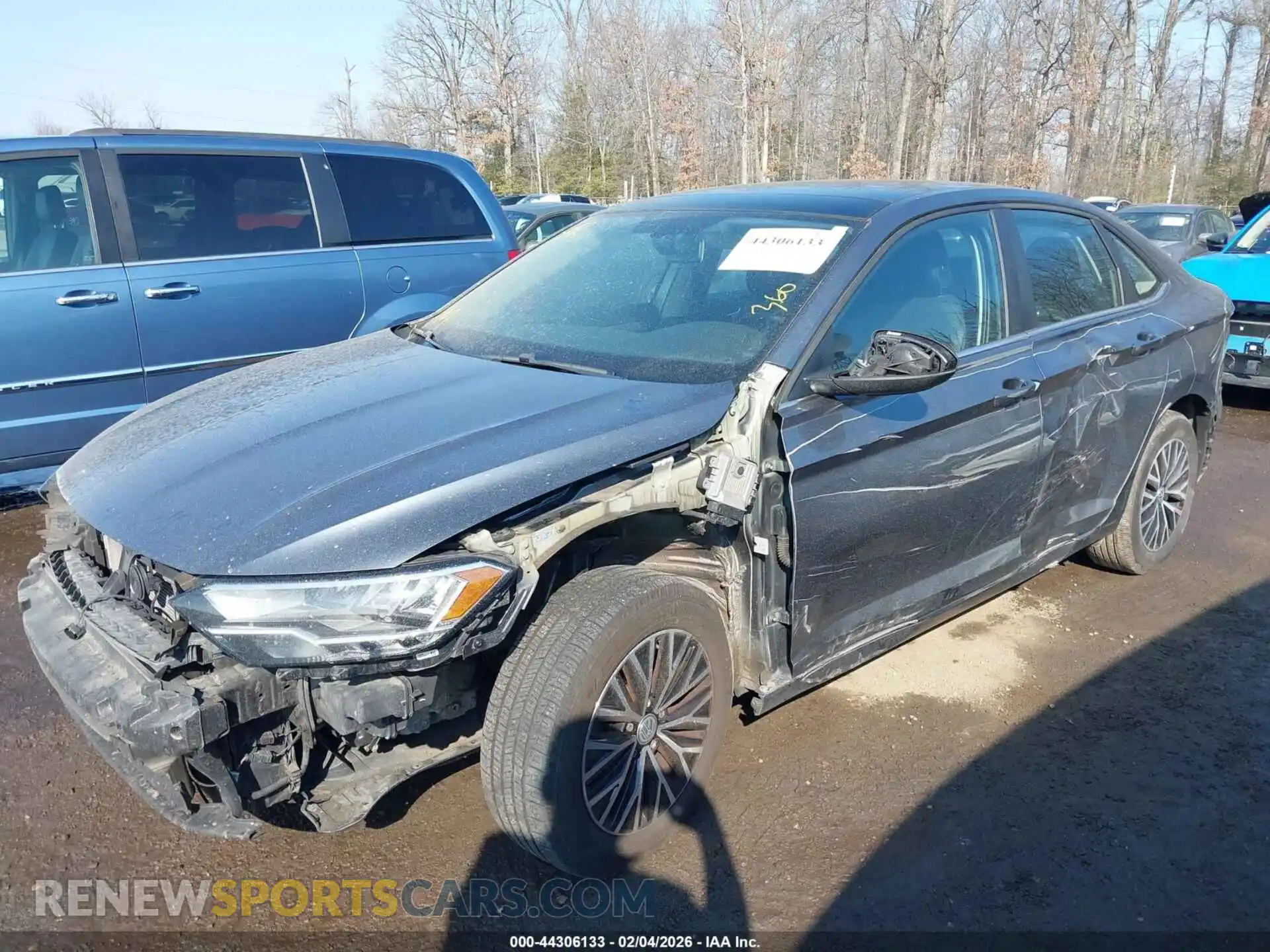 2 Photograph of a damaged car 3VWC57BU0MM039288 VOLKSWAGEN JETTA 2021