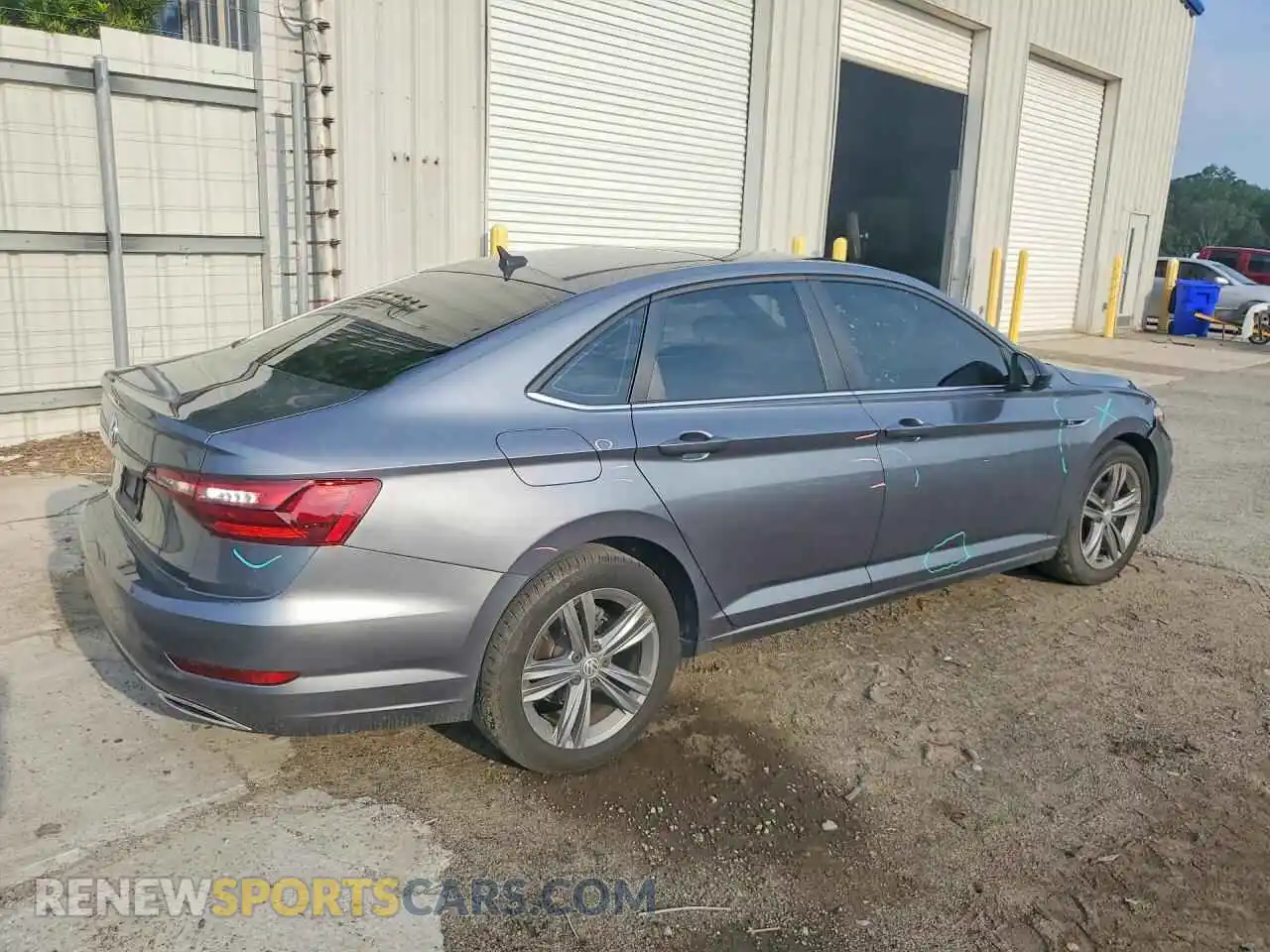 3 Фотография поврежденного автомобиля 3VWC57BU0MM041543 VOLKSWAGEN JETTA 2021
