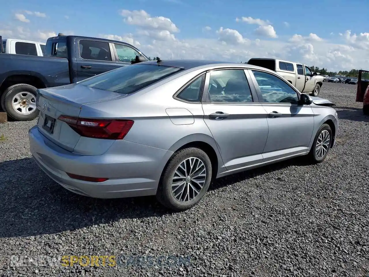 3 Photograph of a damaged car 3VWC57BU0MM051988 VOLKSWAGEN JETTA 2021