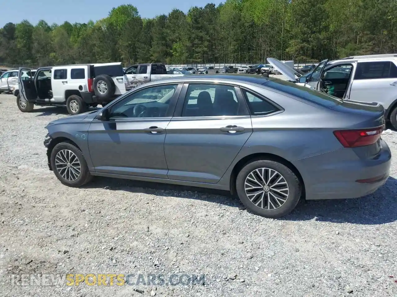 2 Photograph of a damaged car 3VWC57BU0MM056124 VOLKSWAGEN JETTA 2021