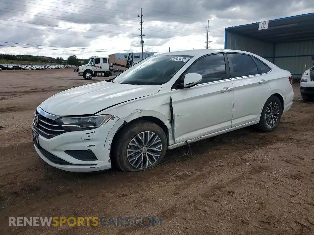1 fotografías del automóvil dañado 3VWC57BU0MM063087 VOLKSWAGEN JETTA 2021