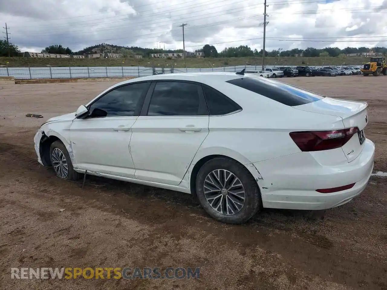 2 fotografías del automóvil dañado 3VWC57BU0MM063087 VOLKSWAGEN JETTA 2021