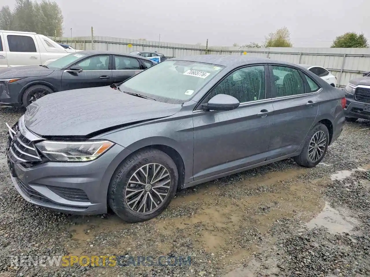 1 Photograph of a damaged car 3VWC57BU0MM063834 VOLKSWAGEN JETTA 2021