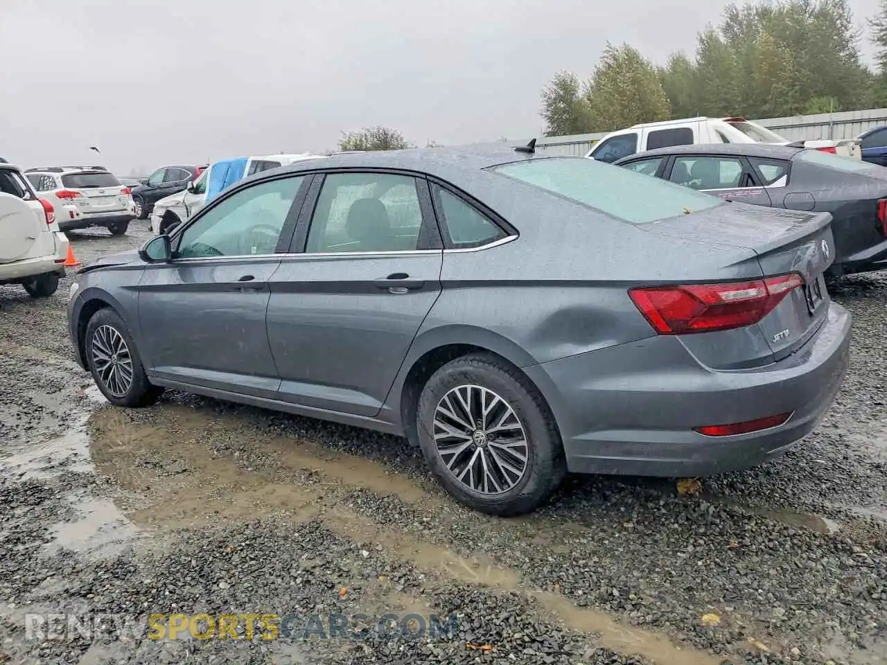 2 Photograph of a damaged car 3VWC57BU0MM063834 VOLKSWAGEN JETTA 2021