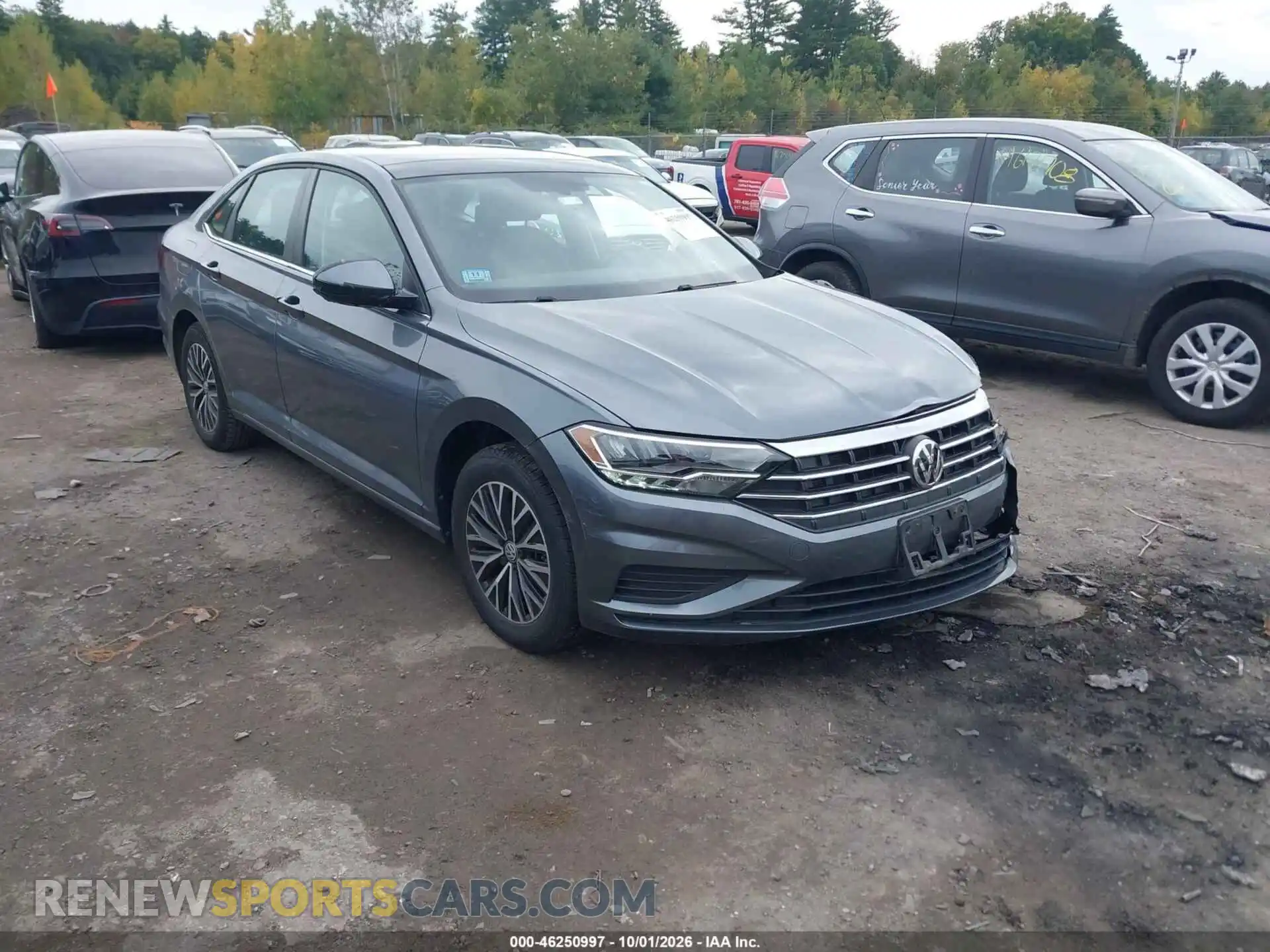 1 Photograph of a damaged car 3VWC57BU0MM080424 VOLKSWAGEN JETTA 2021