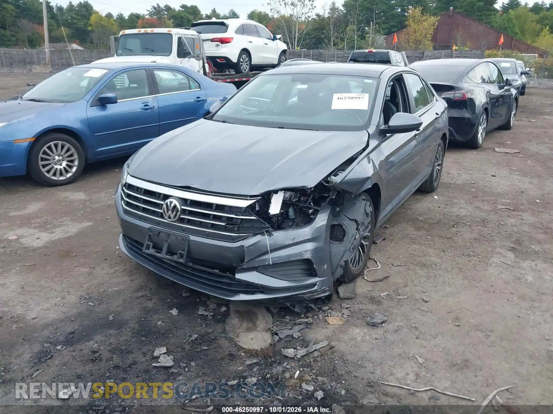 2 Photograph of a damaged car 3VWC57BU0MM080424 VOLKSWAGEN JETTA 2021