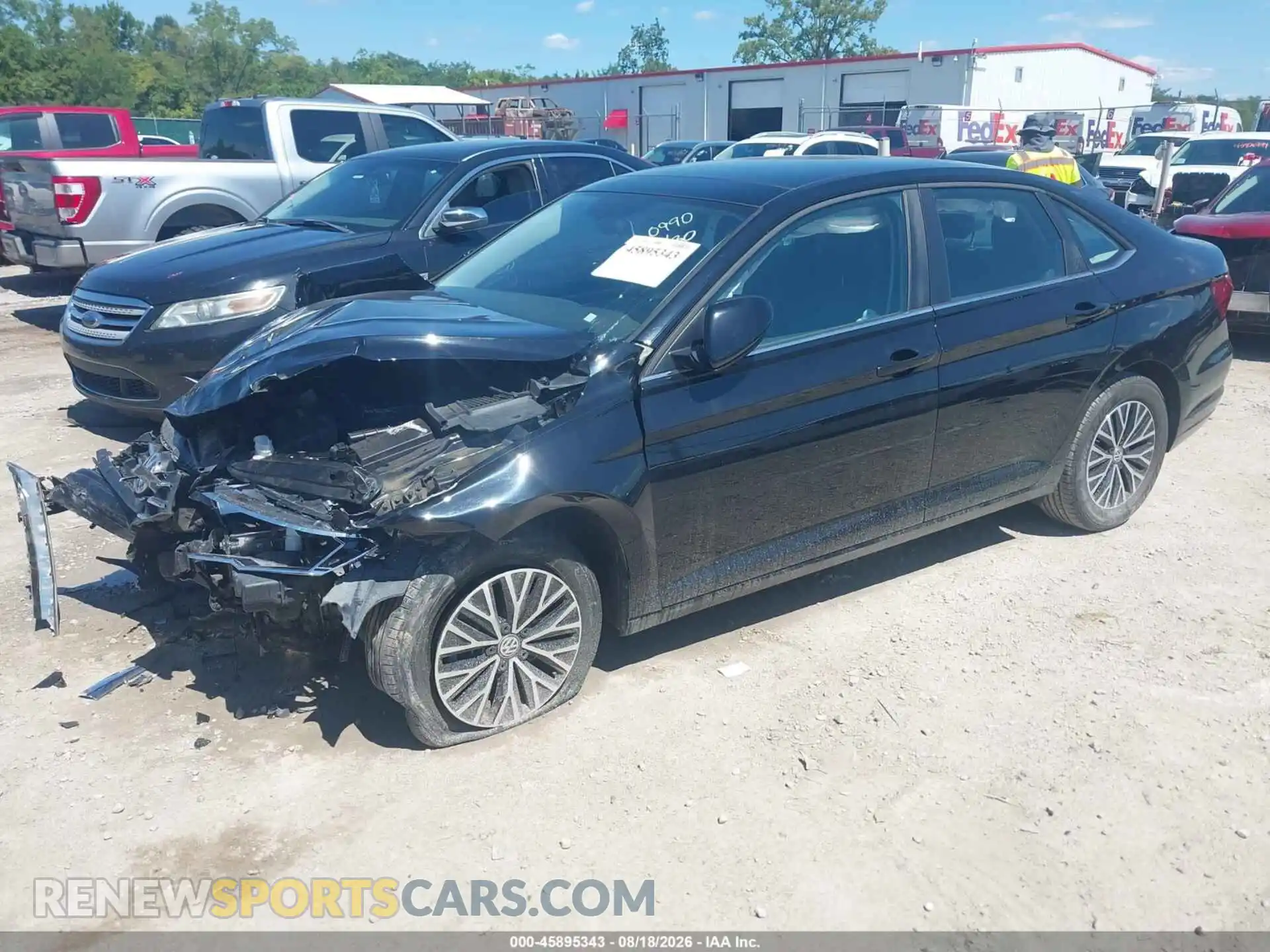 2 Photograph of a damaged car 3VWC57BU0MM080990 VOLKSWAGEN JETTA 2021