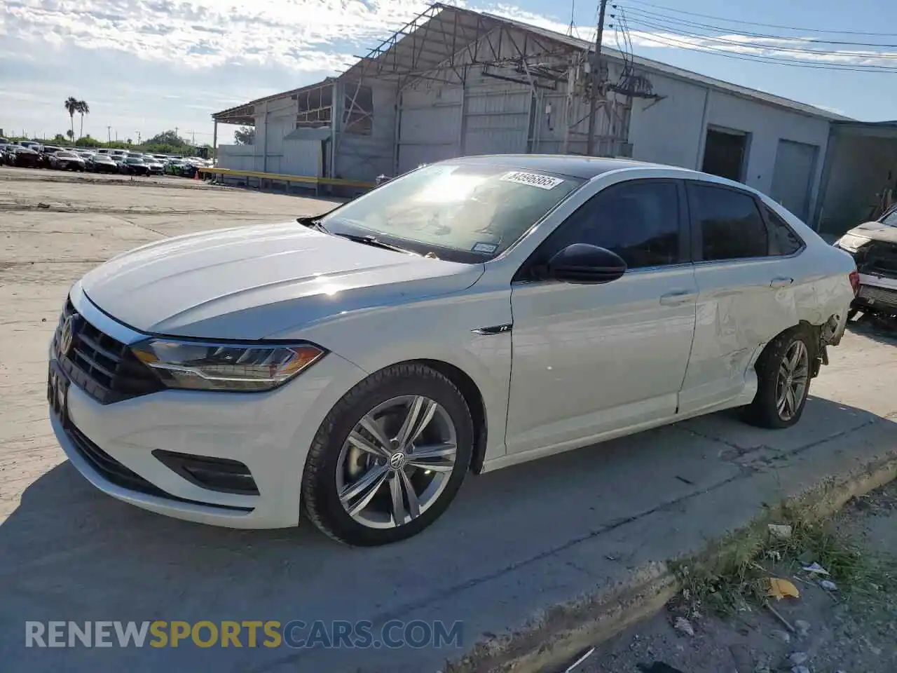 1 Photograph of a damaged car 3VWC57BU0MM085218 VOLKSWAGEN JETTA 2021