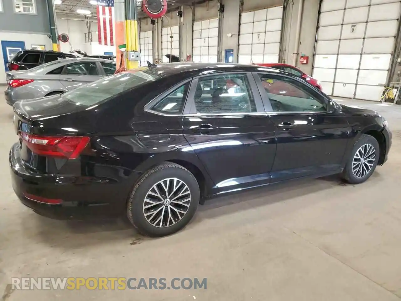 3 Photograph of a damaged car 3VWC57BU0MM086594 VOLKSWAGEN JETTA 2021