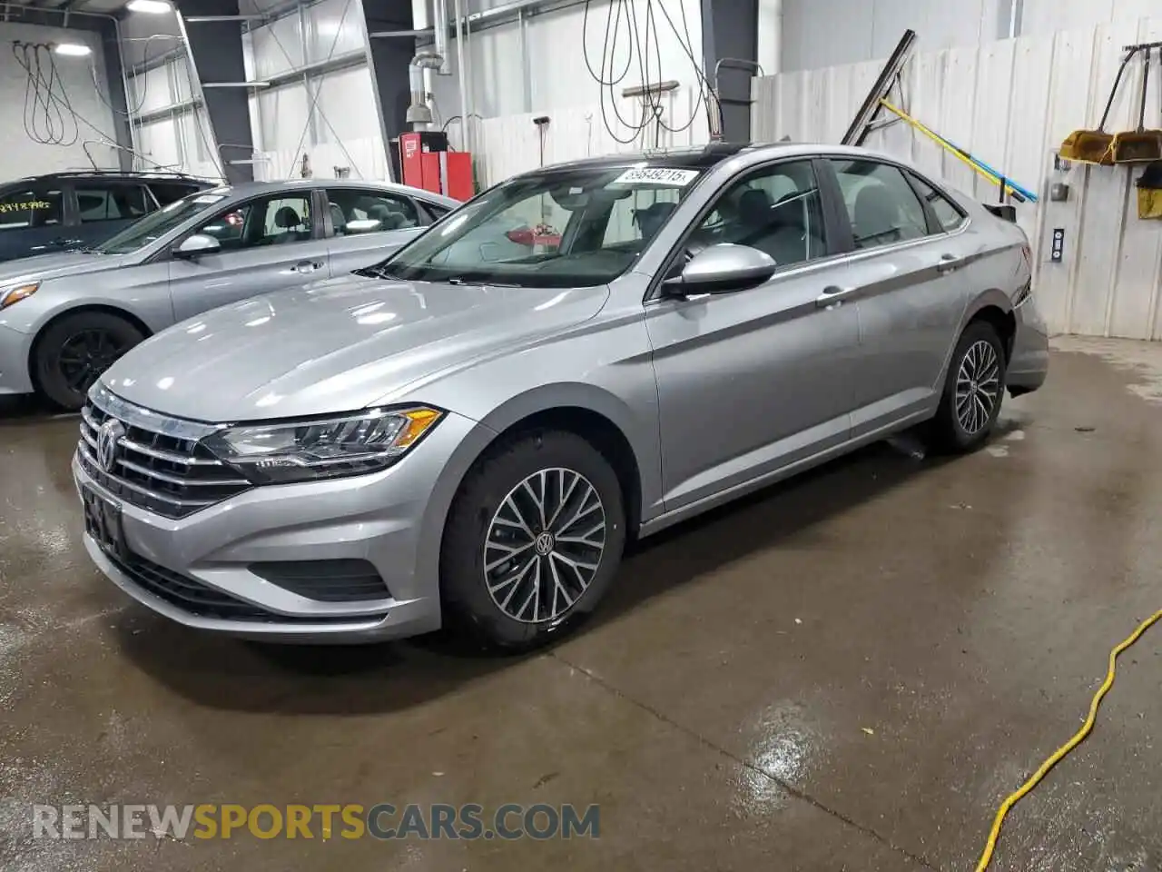 1 Photograph of a damaged car 3VWC57BU0MM086708 VOLKSWAGEN JETTA 2021