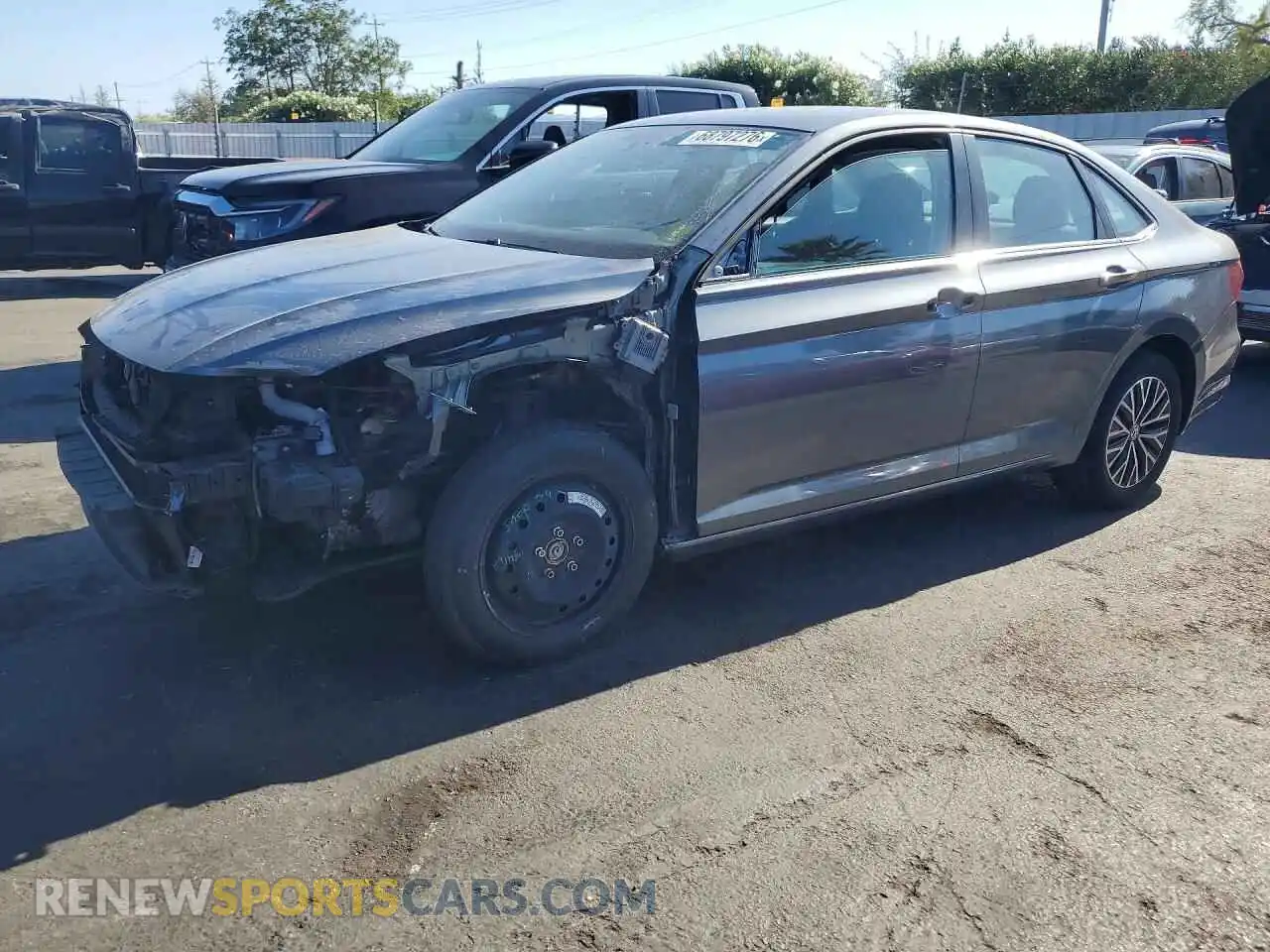 1 Photograph of a damaged car 3VWC57BU0MM089771 VOLKSWAGEN JETTA 2021