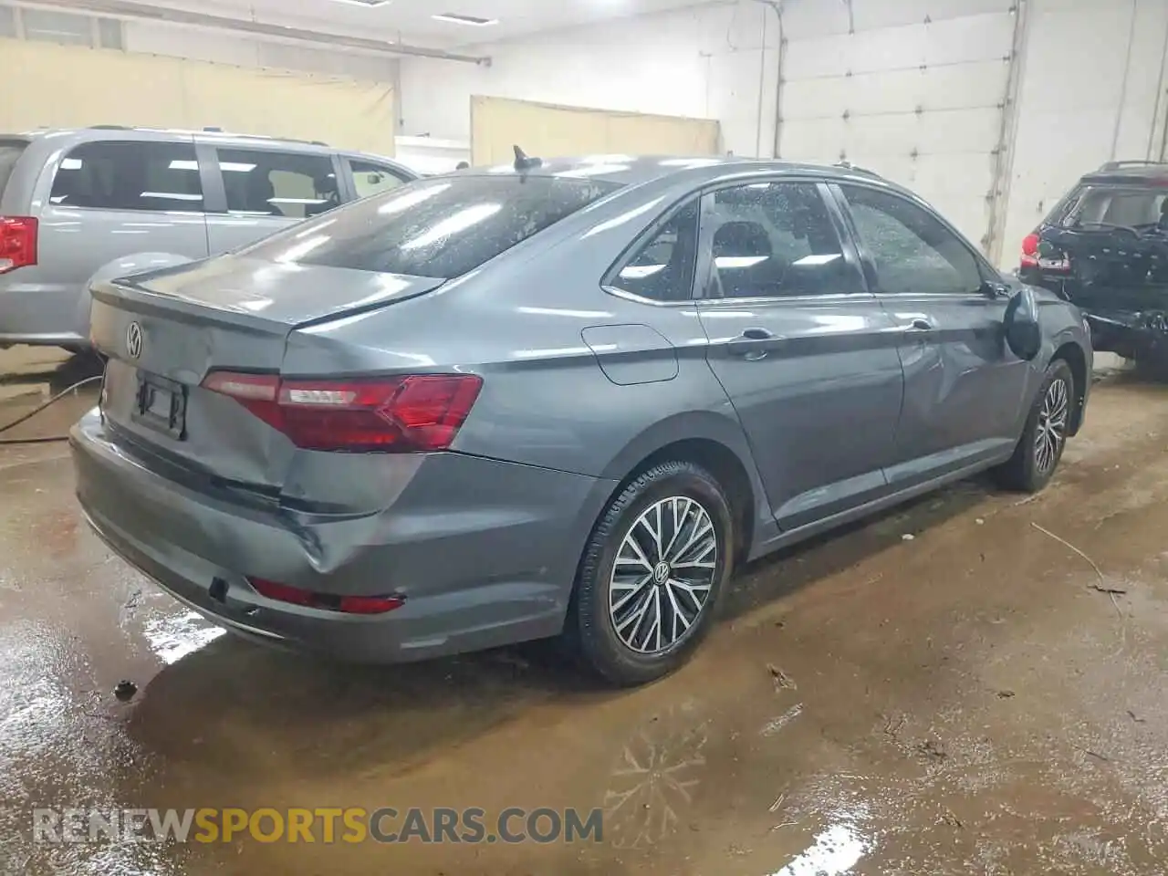 3 fotografías del automóvil dañado 3VWC57BU0MM097630 VOLKSWAGEN JETTA 2021