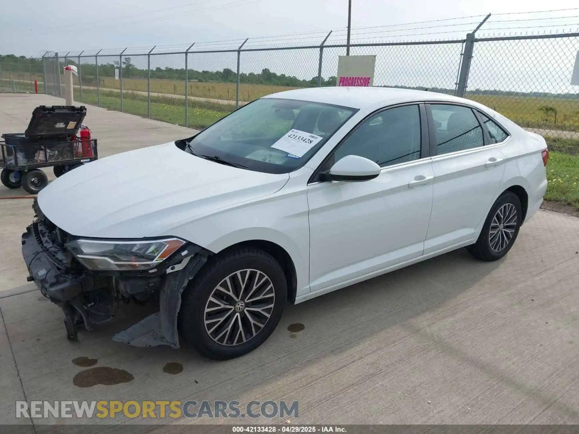 2 Photograph of a damaged car 3VWC57BU1MM003724 VOLKSWAGEN JETTA 2021