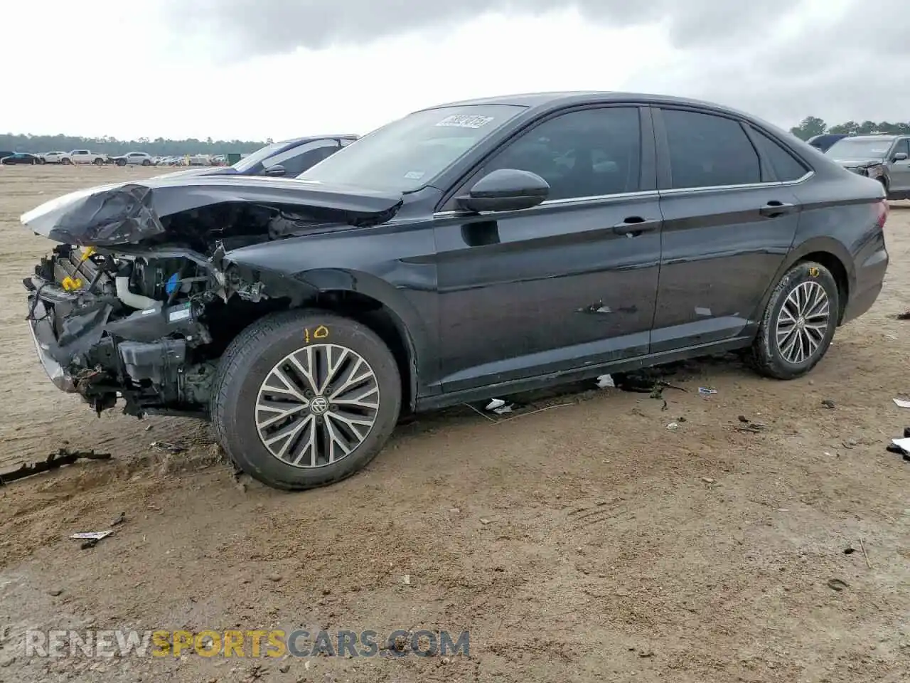 1 Photograph of a damaged car 3VWC57BU1MM008017 VOLKSWAGEN JETTA 2021