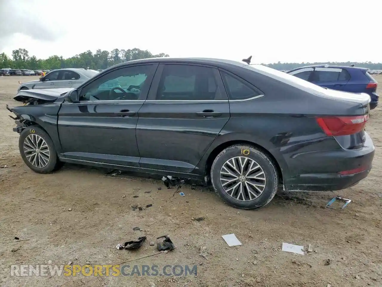 2 Photograph of a damaged car 3VWC57BU1MM008017 VOLKSWAGEN JETTA 2021