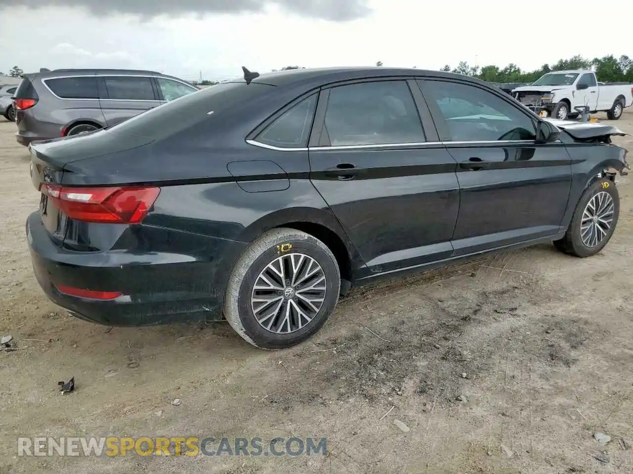 3 Photograph of a damaged car 3VWC57BU1MM008017 VOLKSWAGEN JETTA 2021