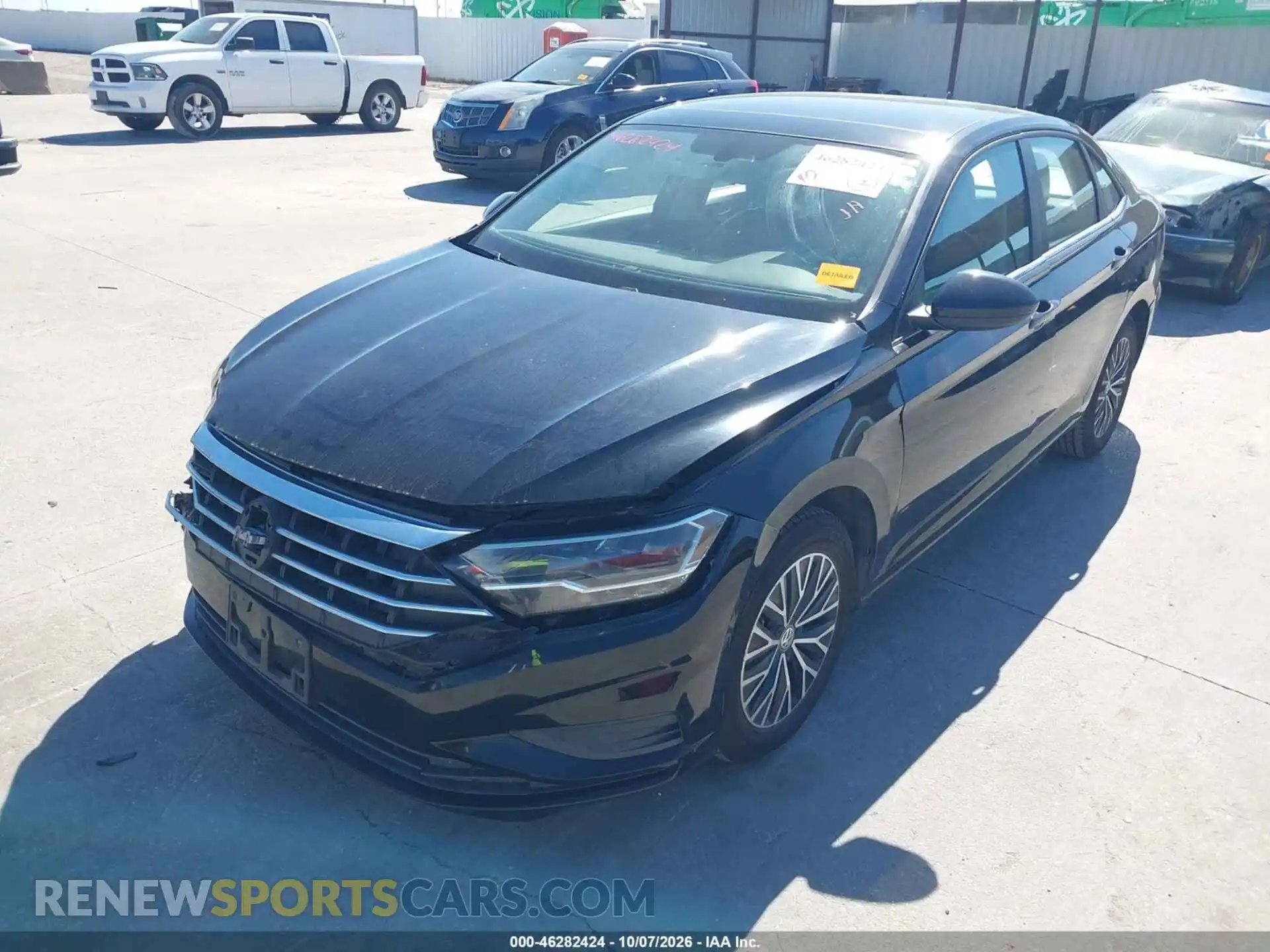 2 Photograph of a damaged car 3VWC57BU1MM008292 VOLKSWAGEN JETTA 2021