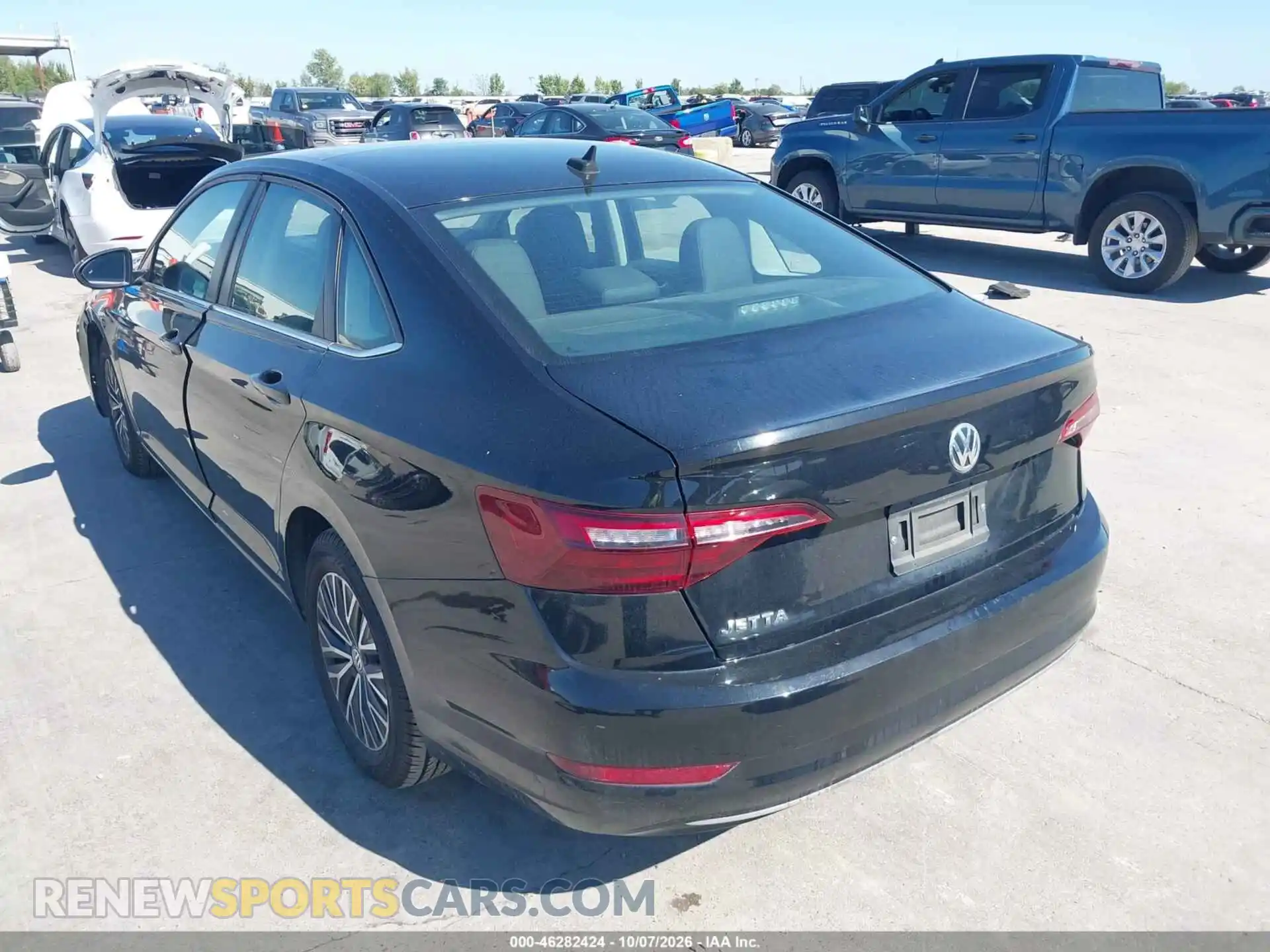 3 Photograph of a damaged car 3VWC57BU1MM008292 VOLKSWAGEN JETTA 2021