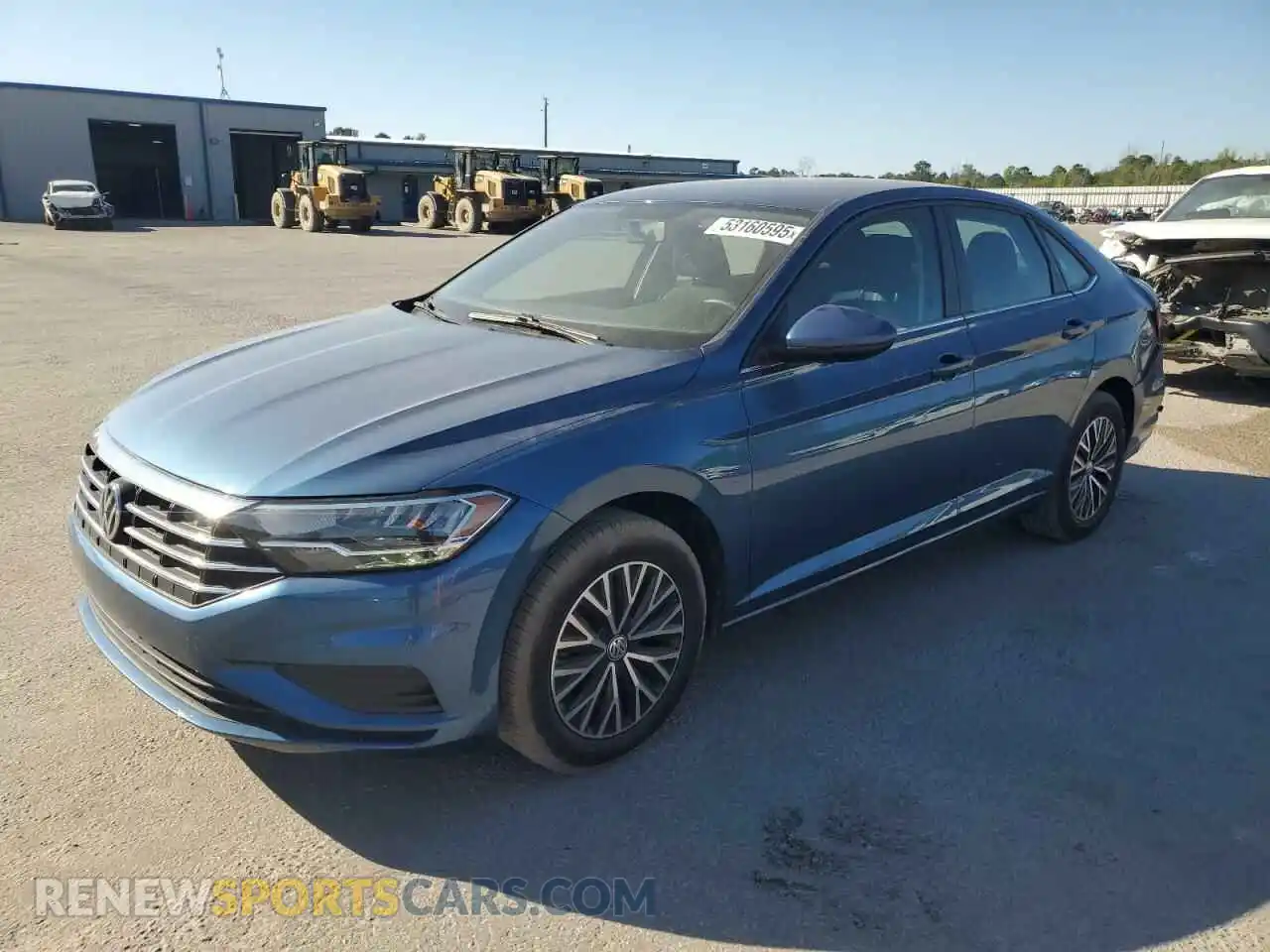 1 Photograph of a damaged car 3VWC57BU1MM027666 VOLKSWAGEN JETTA 2021