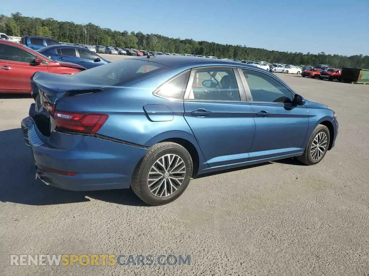 3 Photograph of a damaged car 3VWC57BU1MM027666 VOLKSWAGEN JETTA 2021