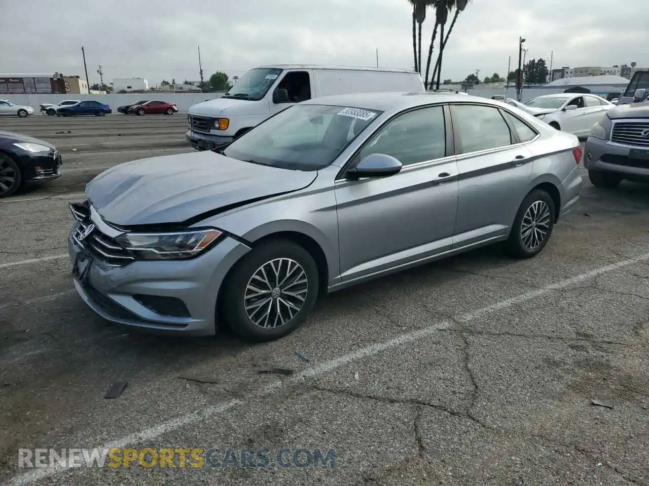 1 Photograph of a damaged car 3VWC57BU1MM031488 VOLKSWAGEN JETTA 2021