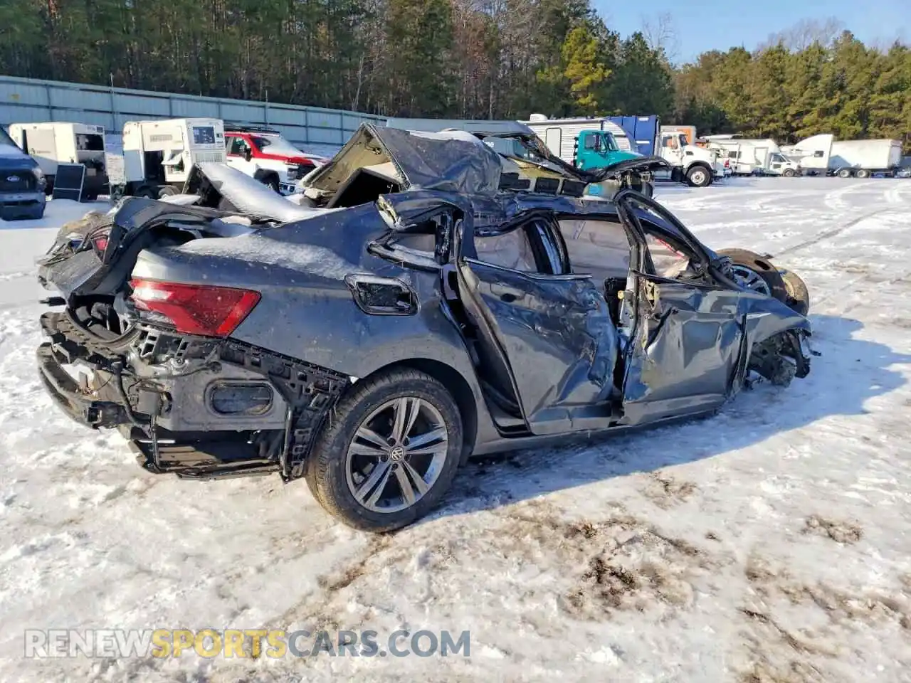 3 Photograph of a damaged car 3VWC57BU1MM070405 VOLKSWAGEN JETTA 2021