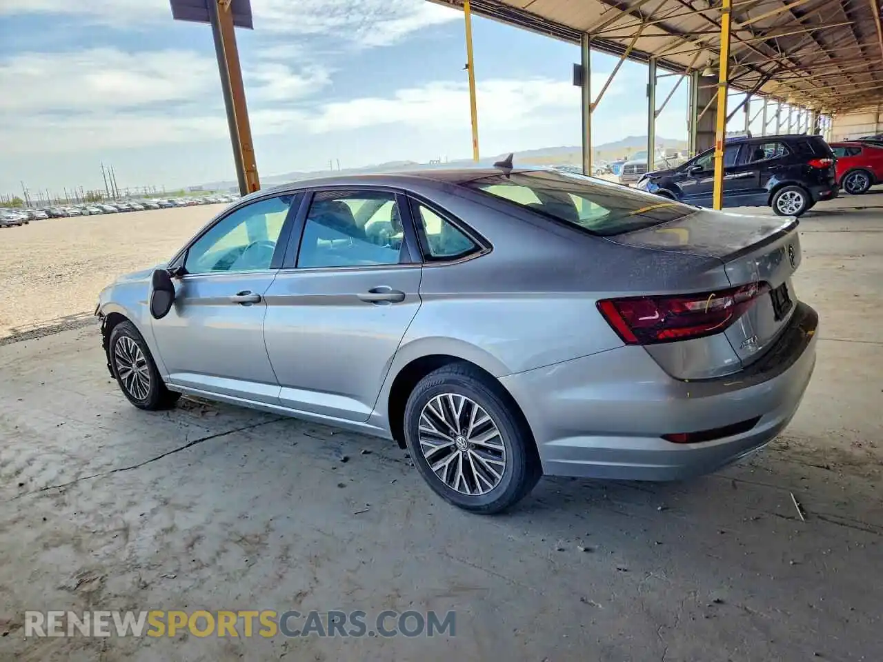 2 Photograph of a damaged car 3VWC57BU1MM085387 VOLKSWAGEN JETTA 2021