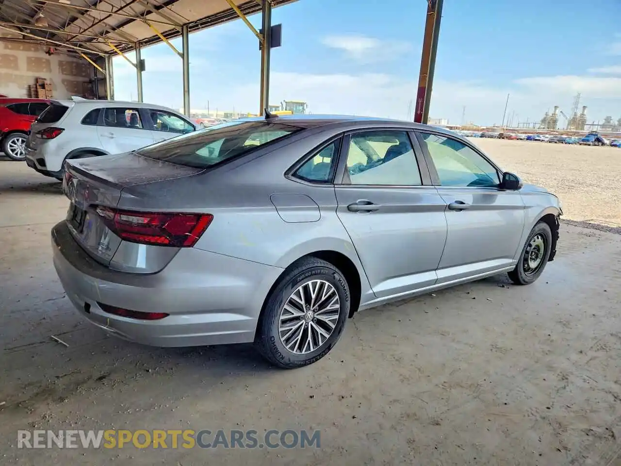 3 Photograph of a damaged car 3VWC57BU1MM085387 VOLKSWAGEN JETTA 2021