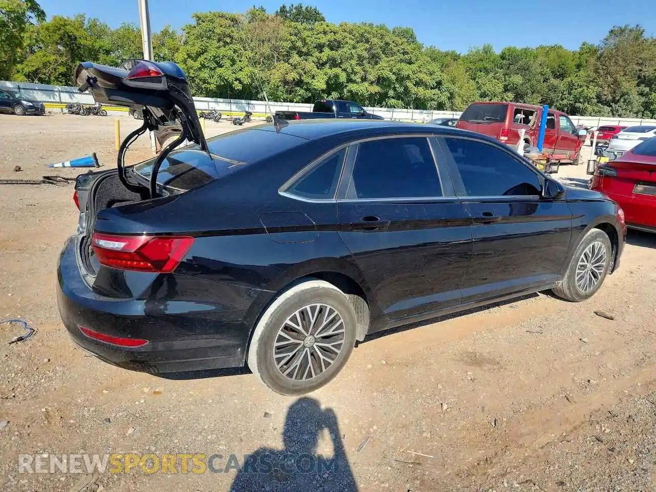 3 Фотография поврежденного автомобиля 3VWC57BU1MM085907 VOLKSWAGEN JETTA 2021