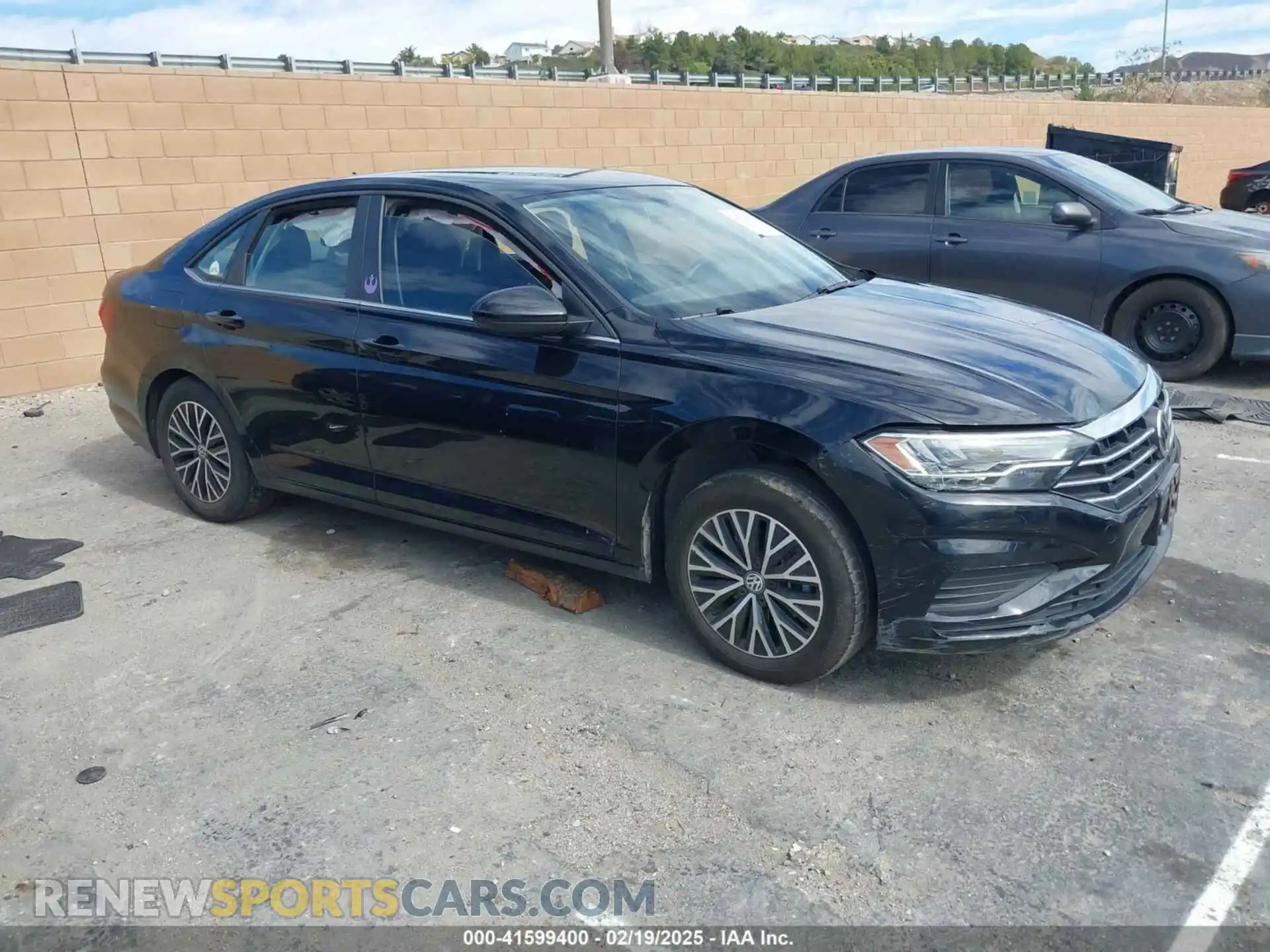 1 Photograph of a damaged car 3VWC57BU1MM095689 VOLKSWAGEN JETTA 2021