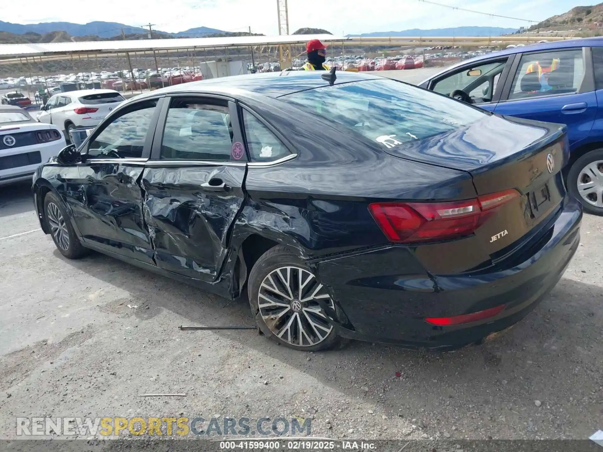3 Photograph of a damaged car 3VWC57BU1MM095689 VOLKSWAGEN JETTA 2021