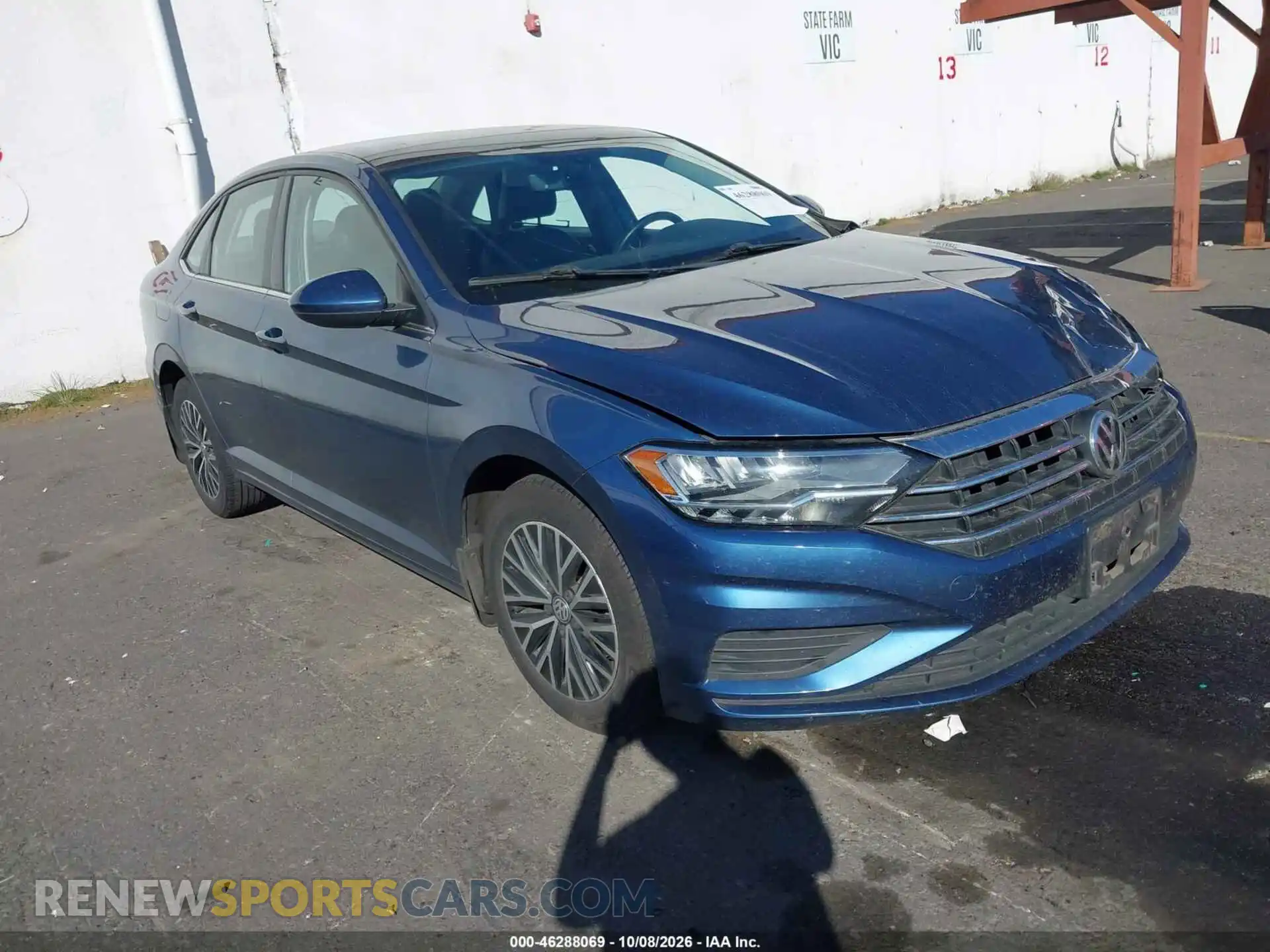1 Photograph of a damaged car 3VWC57BU1MM103404 VOLKSWAGEN JETTA 2021