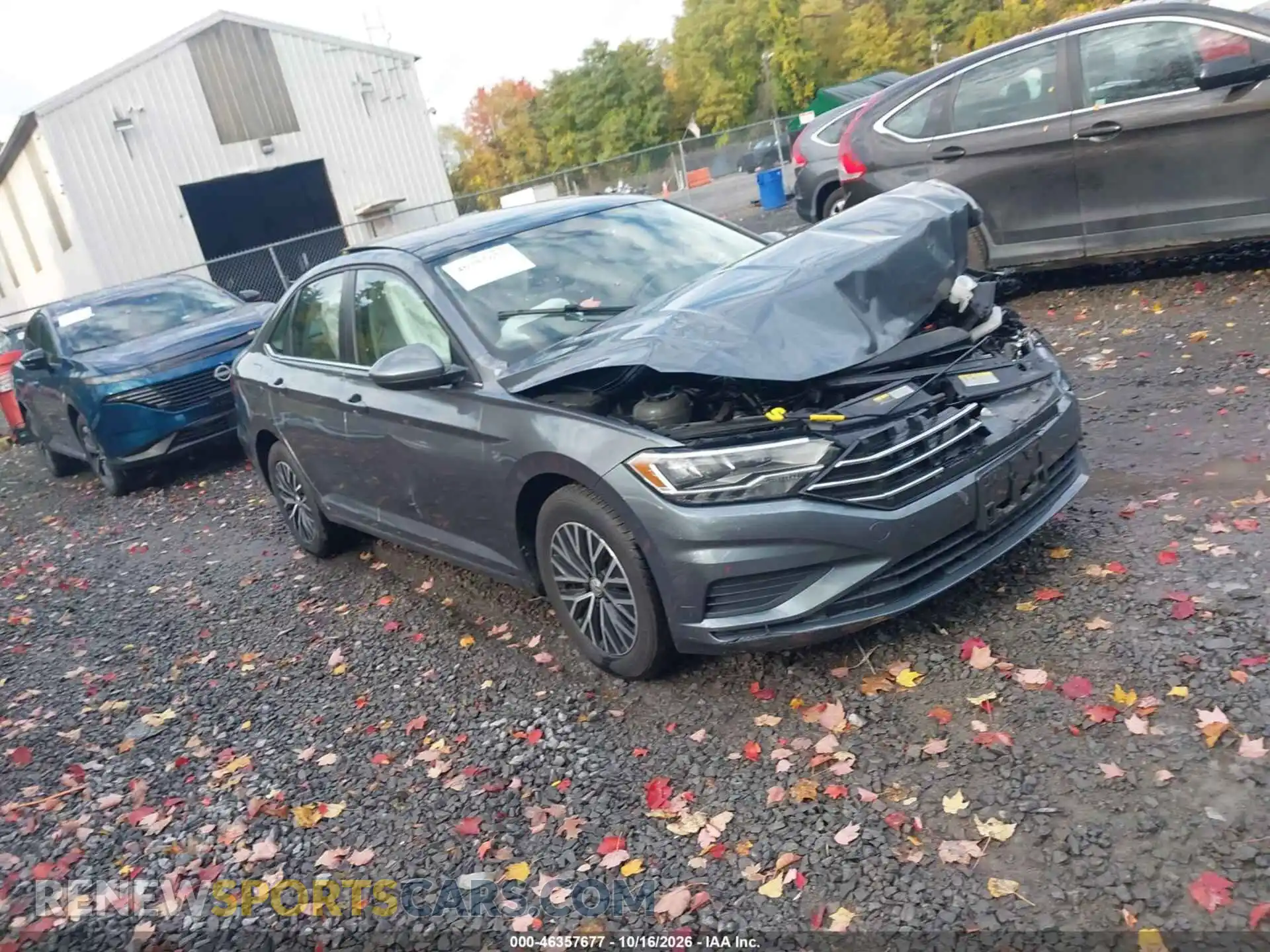 1 fotografías del automóvil dañado 3VWC57BU2MM002713 VOLKSWAGEN JETTA 2021