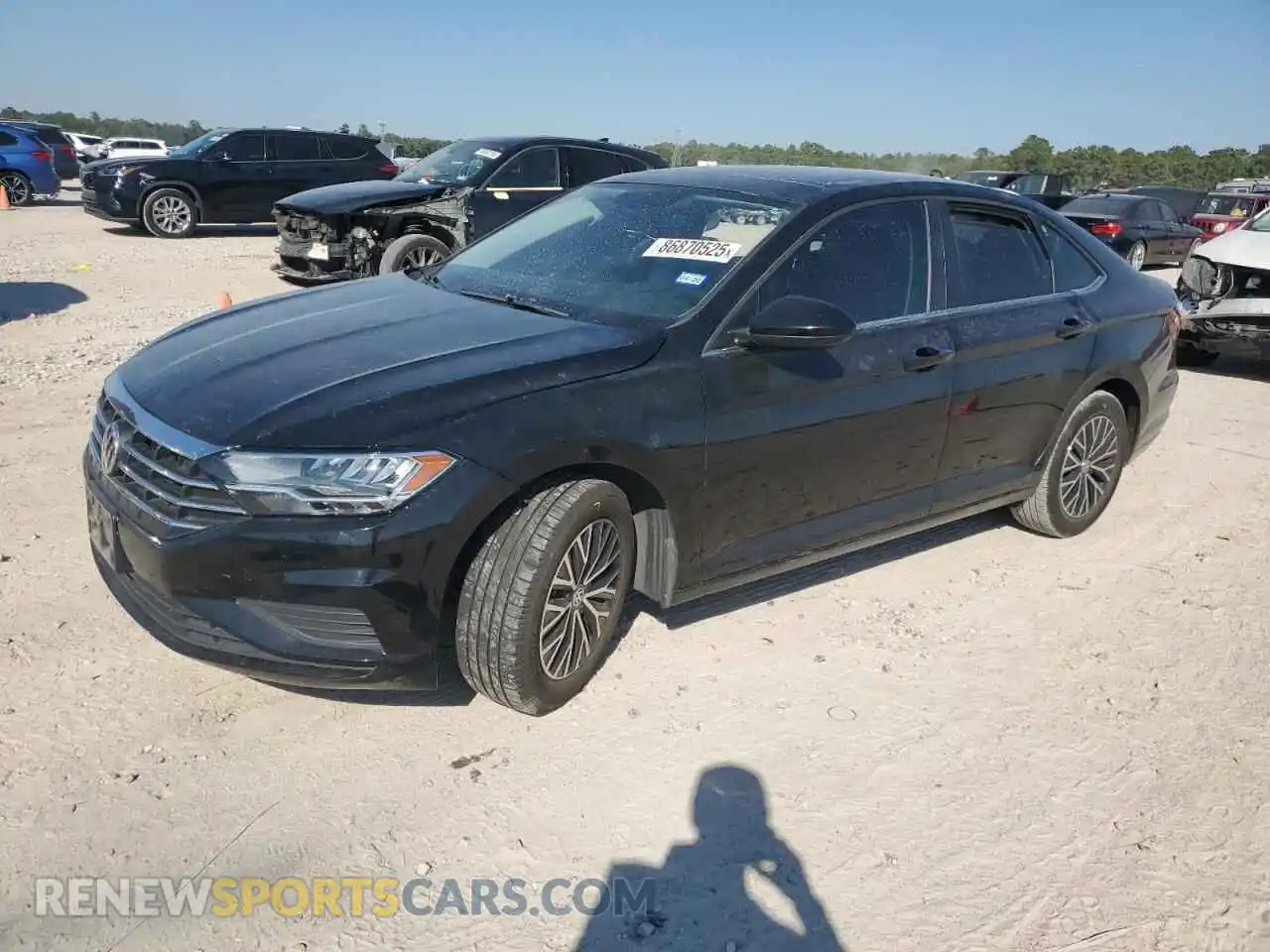1 Photograph of a damaged car 3VWC57BU2MM005370 VOLKSWAGEN JETTA 2021