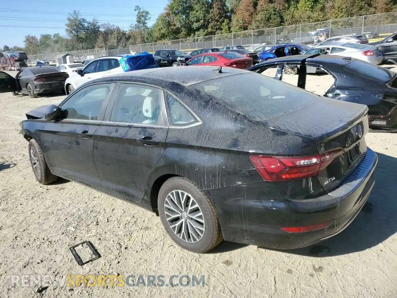 2 Photograph of a damaged car 3VWC57BU2MM011864 VOLKSWAGEN JETTA 2021
