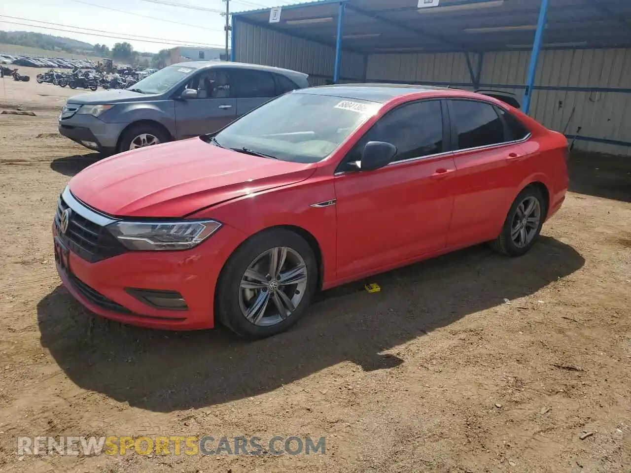 1 Photograph of a damaged car 3VWC57BU2MM015512 VOLKSWAGEN JETTA 2021